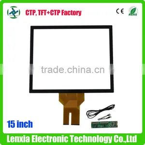 LENXIA Factory 15 Inch Transparent Glass Touch Screen for Industrial Use thumbnail-6