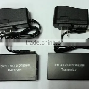 60m HDMI Over Lan Extender Cat5e/ Cat6 Full-HD HDMI Extender thumbnail-4
