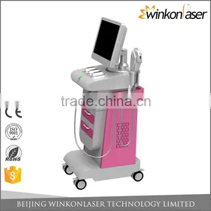 Winkon Newest Beauty & Personal Equipment Hifu 8MHz Ultrasound Machine & Wrinkle Removal Hifu Face Lift Eye Lines Removal thumbnail-3