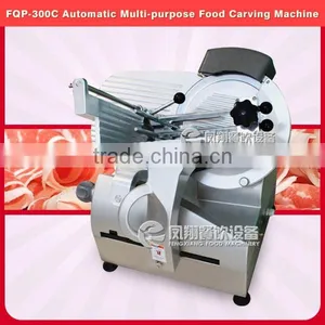 FQP-300C Frozen Meat Slicing Machine of Table Model Mutton Slicer, Beef Piece Cutting Machine thumbnail-2