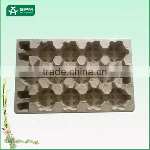 Biodegradable Cheap Paper Pulp Wine Box for 375ml Bottle thumbnail-3