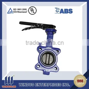 DN3400 PN103 Carburizing Steel Butterfly Valve thumbnail-2