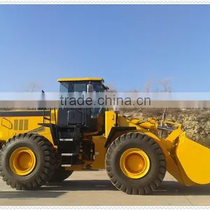 AS966H Construction Machines 966H Heavy Wheel Loader Black and White thumbnail-1