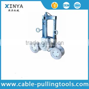 Grounding Pulley Stringing Block for Tensioning Erect Wires thumbnail-1