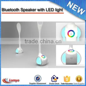 2016 Trending Products Innovative Led Lamp Bluetooth Speaker thumbnail-3