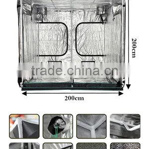 Grow Box 600D Greenhouses Grow Tent Fabric thumbnail-2