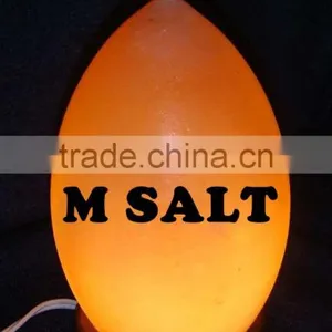 Himalayan Egg Salt Lamp thumbnail-1