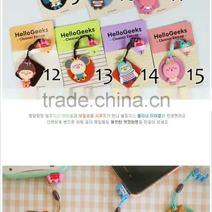Creative Silicon Earphone Dustproof Plug for Mobile Phone /Cute Design Earphone thumbnail-1