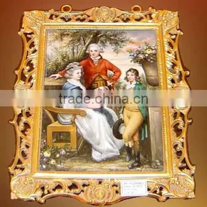 European Handmade Mural,Wall Hanging Mural, Home Decoration Art Fresco, Oil Painting thumbnail-1