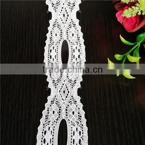 African Cheap White Lace Fabric Making Ribbon Deco thumbnail-5