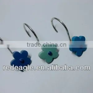 EH003 Decorative Picture Hanging Wall Hooks With Flowers thumbnail-1
