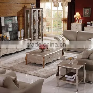 Hot Selling Modern Stainless Steel Legs MDF Panel tv Stand Unit Set thumbnail-2