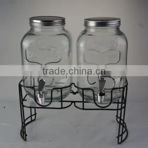 Yorkshare Design Twins Dispenser With Metal Stand thumbnail-2