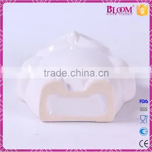 Owl Shape Custom Gift White Ceramic Humidifier for Sale thumbnail-4
