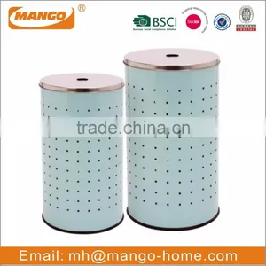 Metal Modern Cloth Laundry Basket thumbnail-1