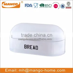 Custom Metal Enamel Bread Bin / Pink Bread Box thumbnail-5