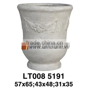 Vietnam Exporter Stylish Home Decor Pattern Poly Rock Planter thumbnail-1