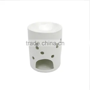 2016 Eco-Friendly Elegant White Indoor Ceramic Incense Oil Burners for Home Decoration thumbnail-2