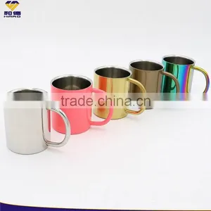 2016 FDA OEM Design Metal Coffee Mug , Double Wall Coffee Mug thumbnail-5