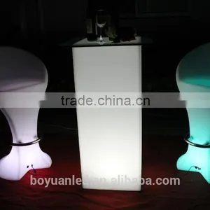 Rechargeable Battery Disco Modern Glowing Furniture With IR Remote Control thumbnail-5