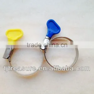 Taiwan Hose Clamp Single Ear Hose Clamp Nylon Rope Clamps thumbnail-2
