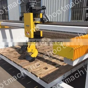 Full Automatic CNC Stone Cutting Machine With Computer Control SHXY-2000x3000 With Main Motor Power 4KW thumbnail-1