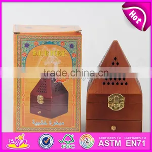 Best Hottest Wooden Incense Burner for Arabic W02A262-S thumbnail-1