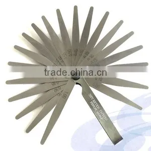 25PC High Carbon Steel Metric Taper Feeler Gauge thumbnail-1