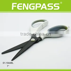 S1-1044BL 7" 2Cr13 Stainless Steel Blade With PP+TPR Plastic Handle Plastic Scissor thumbnail-4