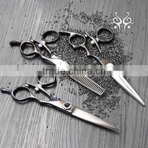 QJ-HC63 Professional Hair Scissors Set for Hair Dresser thumbnail-1