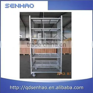 Good Quality Stainless Steel Garden Utility Cart for Plants thumbnail-1