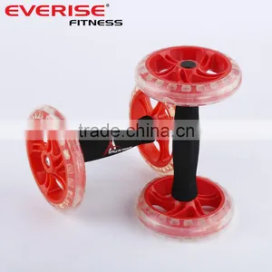 Core Strength Double Wheels Ab Trainer Wheel Roller thumbnail-3