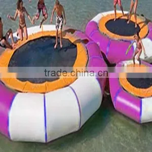 Most Popular Inflatable Water Trampoline Used Interactive Water Park Games thumbnail-4