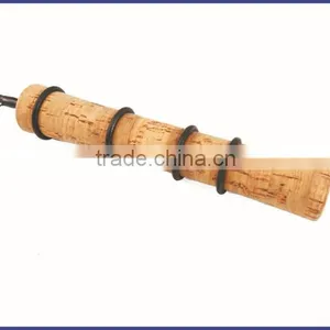 Cork Handle Fiberglass Ice Fishing Rod thumbnail-2