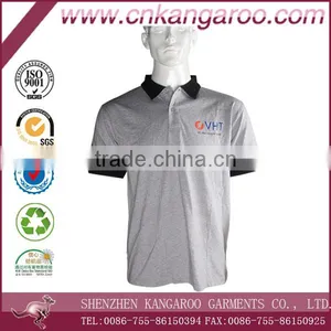 2016 Grey Printed Mercerized Cotton T-shirt thumbnail-2