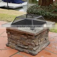 MGO(magnesium ) Square Firepit Hot Firepit / House Design MGO Fire Pit thumbnail-5