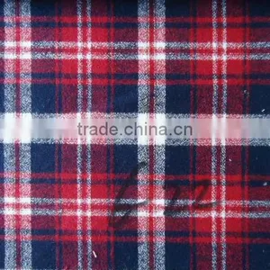 New Fashion Cotton Flannel Check Fabric V312 thumbnail-1