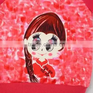 Children Printing Long Sleeve Little Girl Sweater thumbnail-4