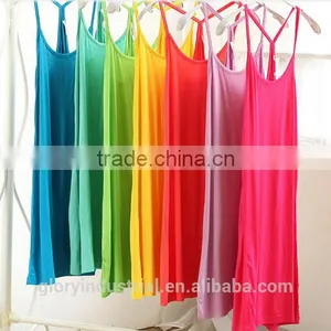 Fashion Cute Knitted Custom Stringer Tank Top thumbnail-1