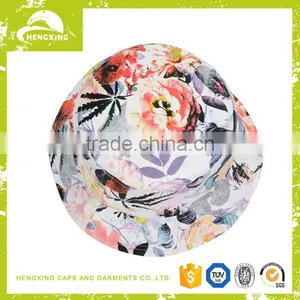 Custom Fabric Camo Colorful Bucket Cap Pattern thumbnail-2