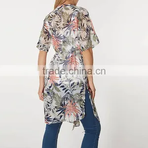Comfortable And Loose With Palm Print Maternity Clothes Cheap Wholesale thumbnail-2