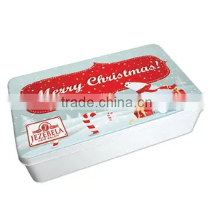 Full Color Rectangle Tin Container - Measures 4" x 6" and Features Your Full Color Sublimated Design on Lid thumbnail-1