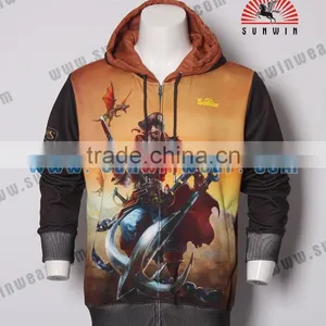 Custom Printing Fashion Design Pullover Mens Hoodie Sweat Shirts thumbnail-2