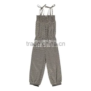 Kids Romper Baby Clothes Blue Denim One Piece Jumpsuit Wholesale Childrenis Clothing thumbnail-4
