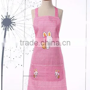 Advertising Promotional Gifts Small White Rabbit Kitchen Apron Custom Anti - Foupler Peach Skin ad Custom Gift Aprons thumbnail-4