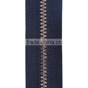 No.3 Industrial Nickel Brass Zipper Long Chain thumbnail-1