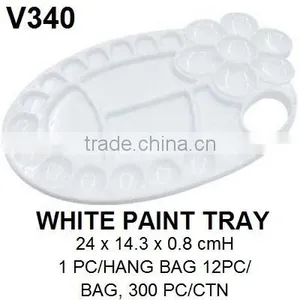 Plastic Paint Palette,Plastic Paint Tray,Empty Palette, Artist Watercolor Paint Tray thumbnail-1