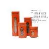 Orange Glass Jars With Stainless Steel Coating thumbnail-1