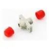 Fiber Optic FC Adapter, Rectangle and Plastic thumbnail-1