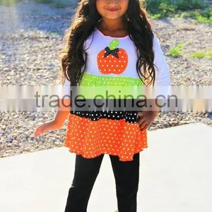 Soft Cotton Polka Dots Halloween Girl Outfits thumbnail-1